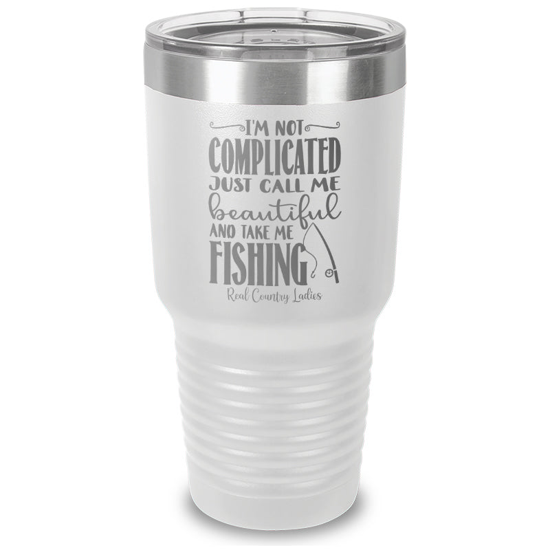 I'm Not Complicated Laser Etched Tumbler