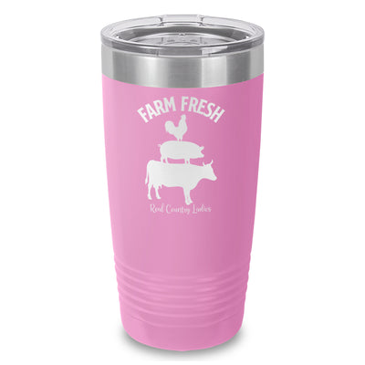 Farm Fresh Laser Etched Tumbler