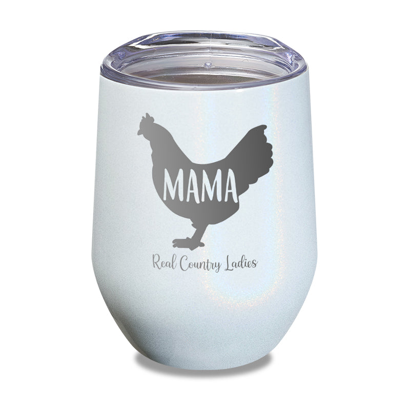 Mama Hen Laser Etched Tumbler