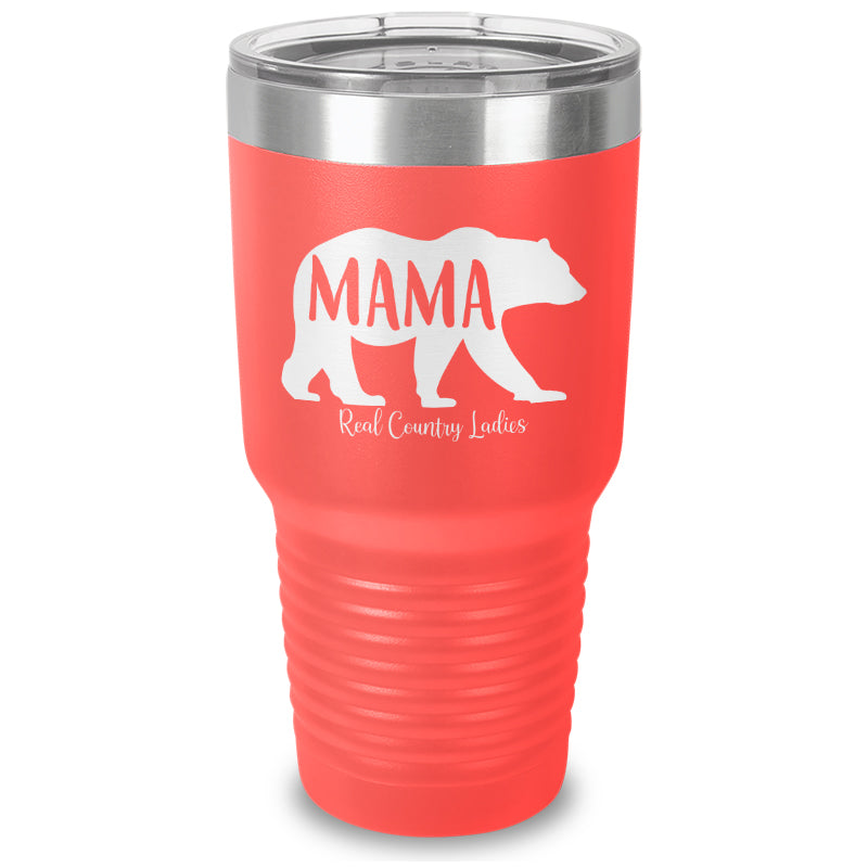 Mama Bear Laser Etched Tumbler