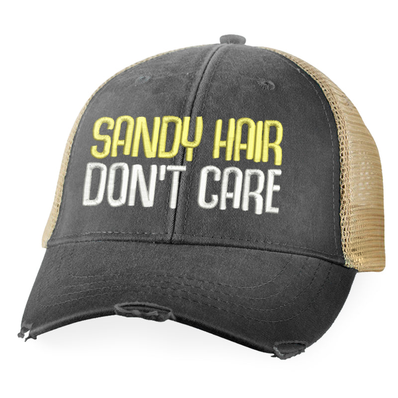 Sandy Hair Don't Care Hat