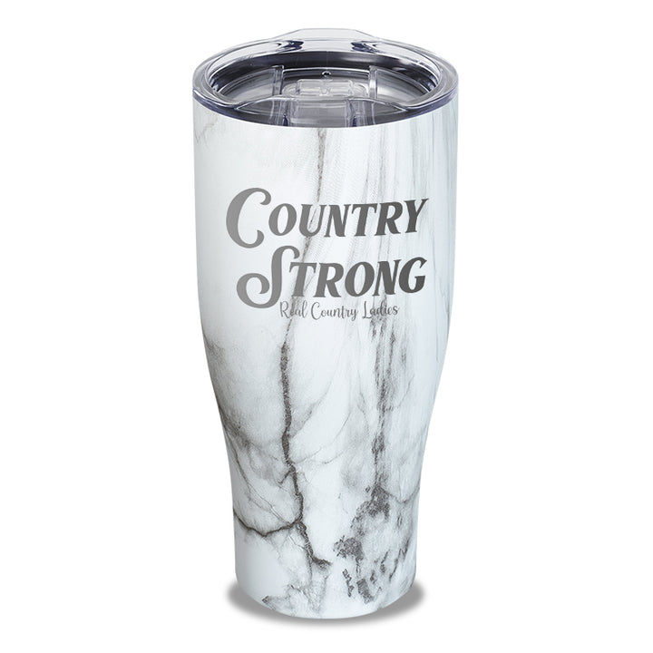 Country Strong Laser Etched Tumbler