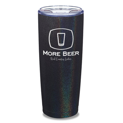 More Beer Laser Etched Tumbler