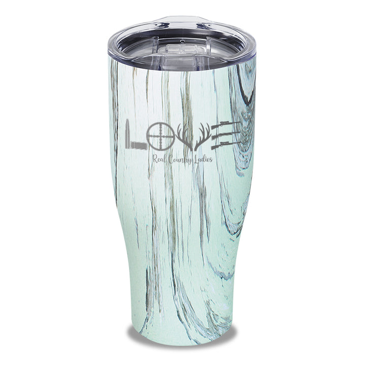 Hunting Love Laser Etched Tumbler