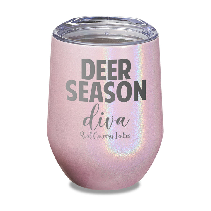 Deer Season Diva Laser Etched Tumbler