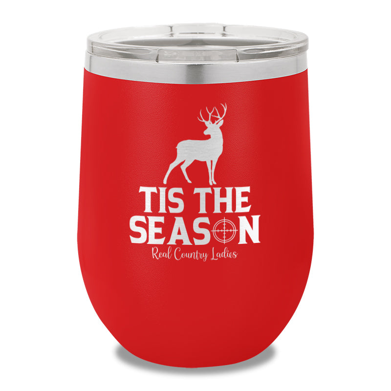 Tis The Season 12oz Stemless Wine Cup