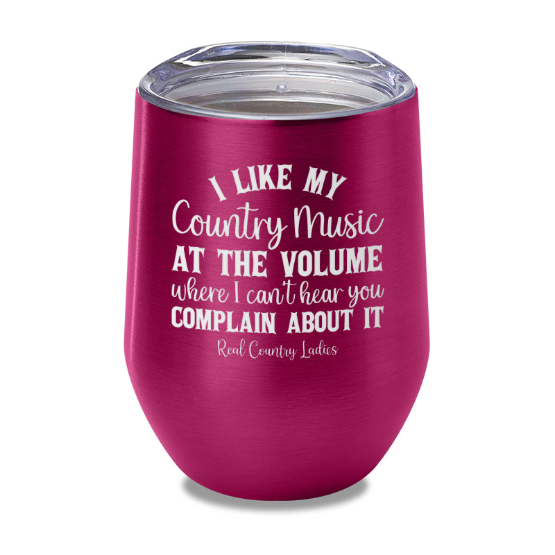 I Like My Country Music Laser Etched Tumbler