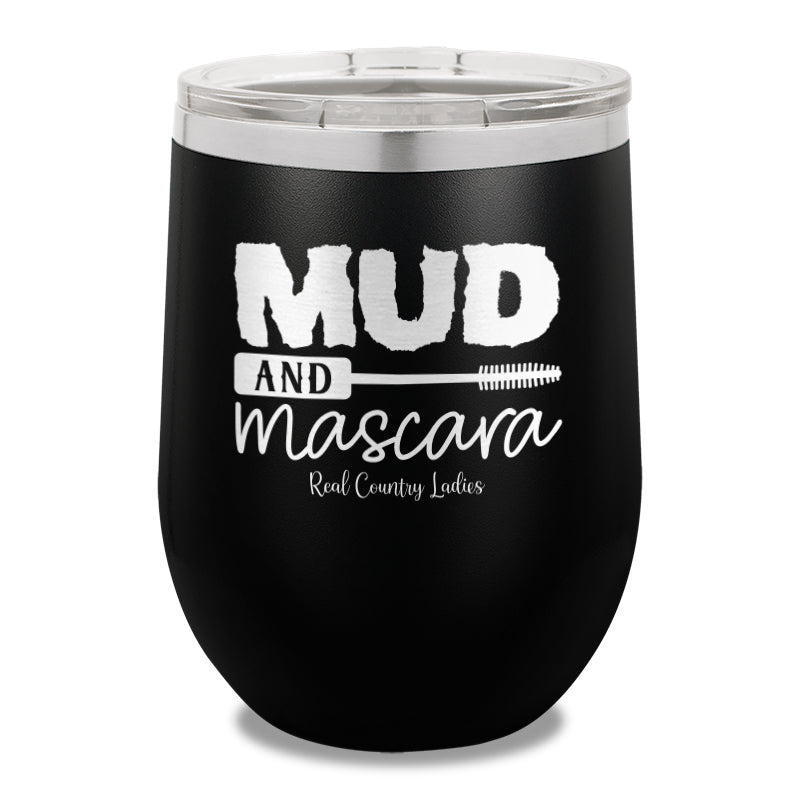 Mud And Mascara 12oz Stemless Wine Cup