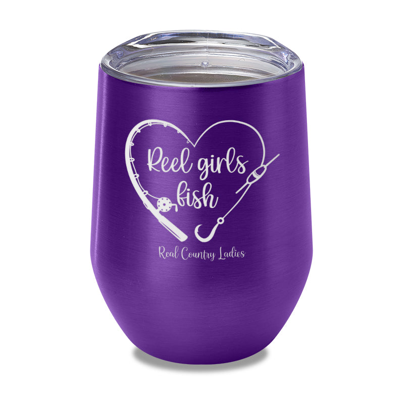 Reel Girls Fish Laser Etched Tumbler