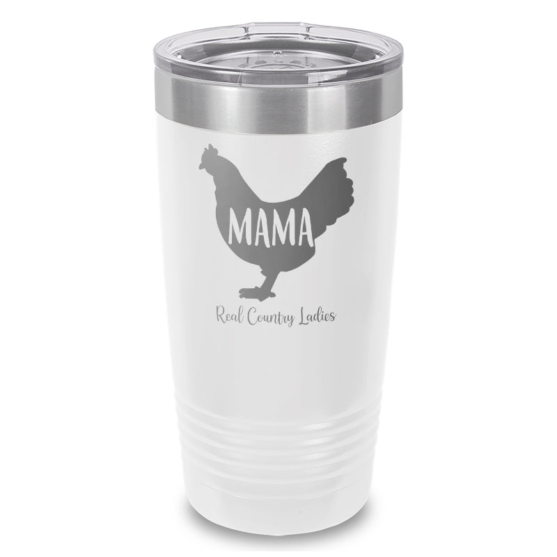 Mama Hen Laser Etched Tumbler