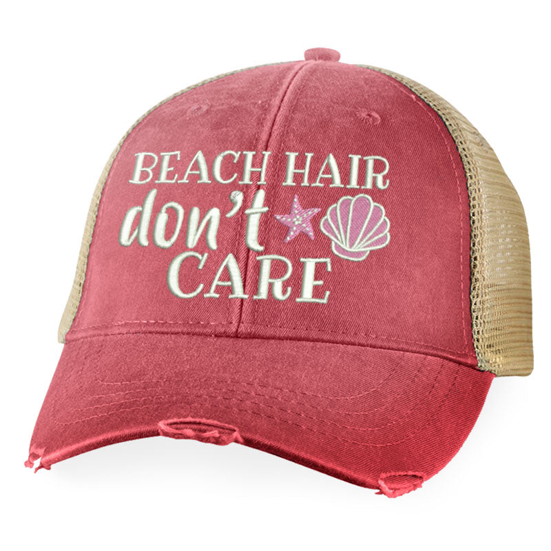 Beach Hair Don't Care Hat