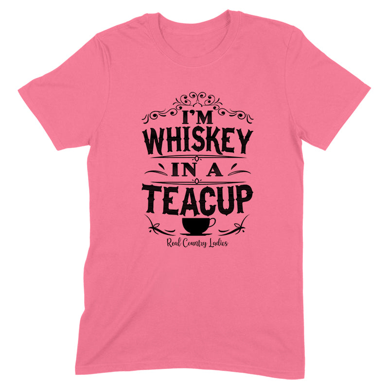 Whiskey In A Teacup Black Print Front Apparel