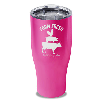 Farm Fresh Laser Etched Tumbler