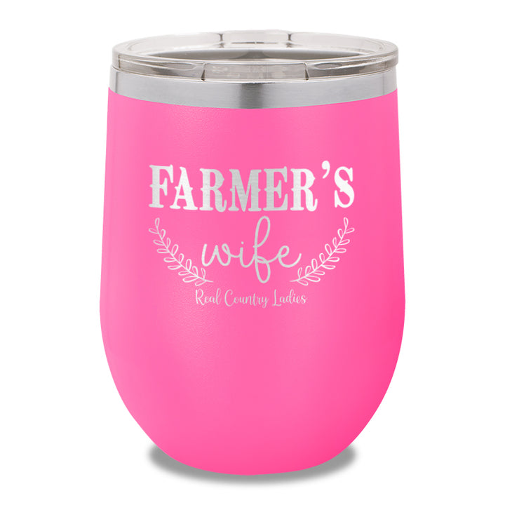 Farmer's Wife 12oz Stemless Wine Cup