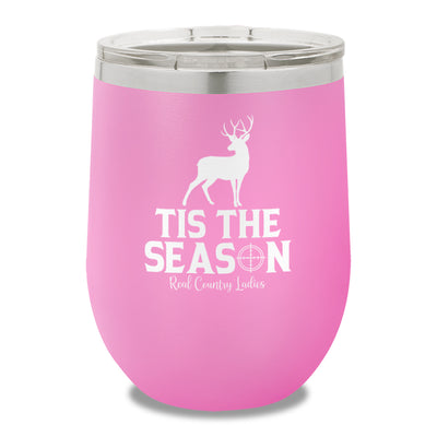 Tis The Season 12oz Stemless Wine Cup