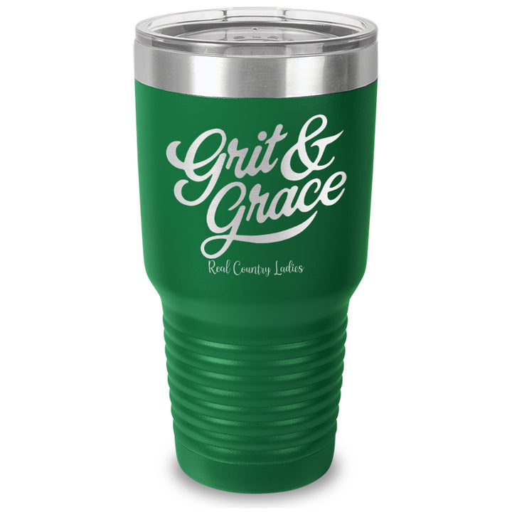 Grit And Grace Laser Etched Tumbler