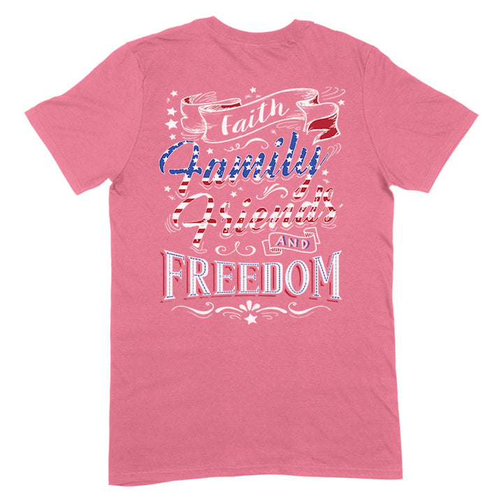 Faith, Family, Friends Freedom Apparel