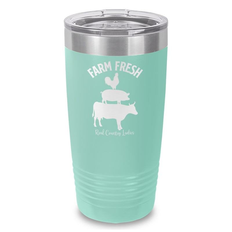 Farm Fresh Laser Etched Tumbler