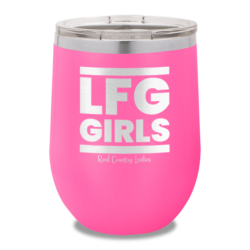 LFG Girls 12oz Stemless Wine Cup