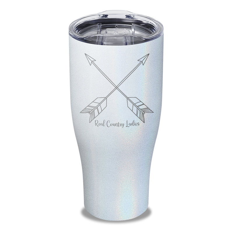 Cute Arrows Laser Etched Tumbler