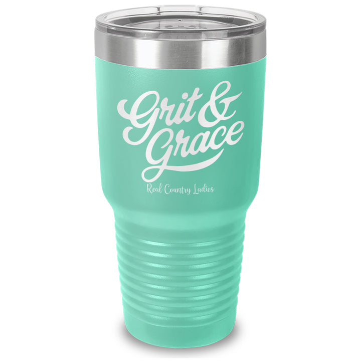 Grit And Grace Laser Etched Tumbler