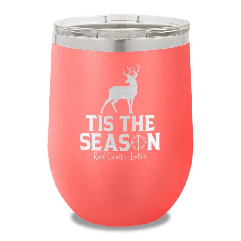 Tis The Season 12oz Stemless Wine Cup