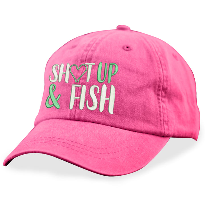 Shut Up And Fish Hat