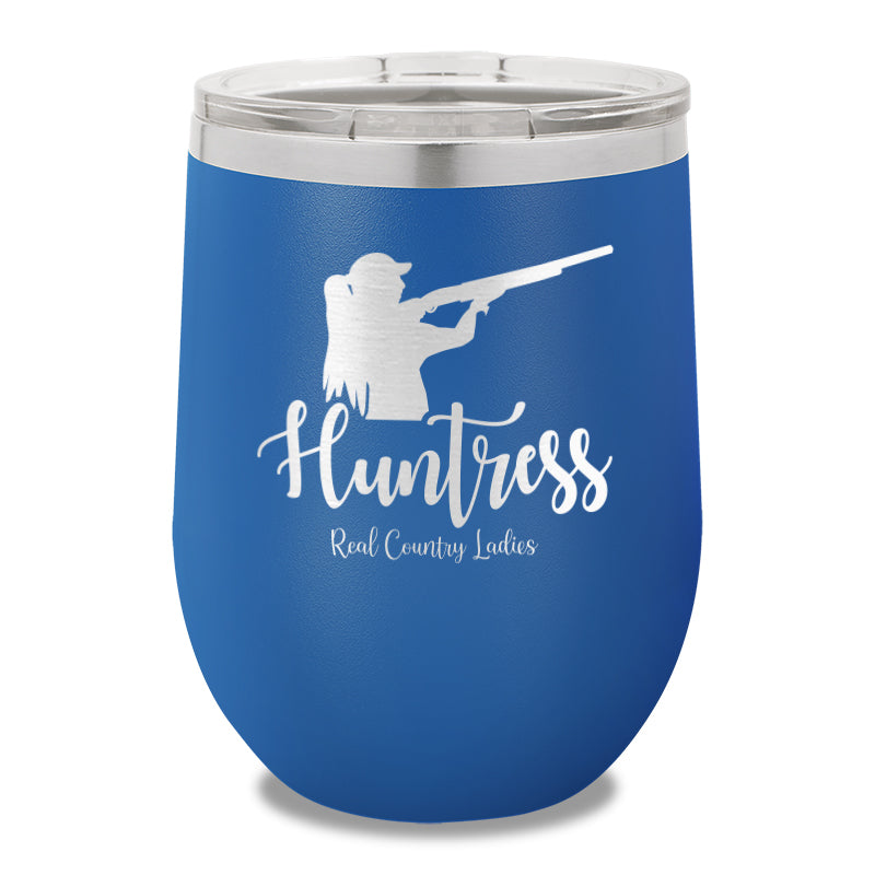 Huntress Shotgun 12oz Stemless Wine Cup