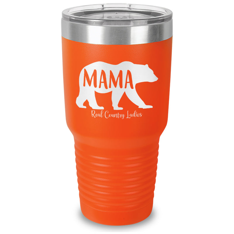 Mama Bear Laser Etched Tumbler