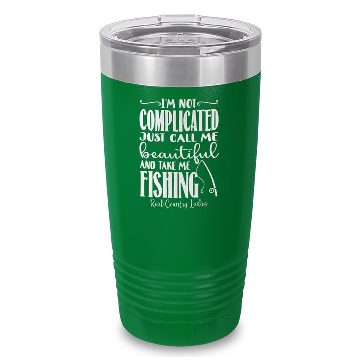 I'm Not Complicated Laser Etched Tumbler