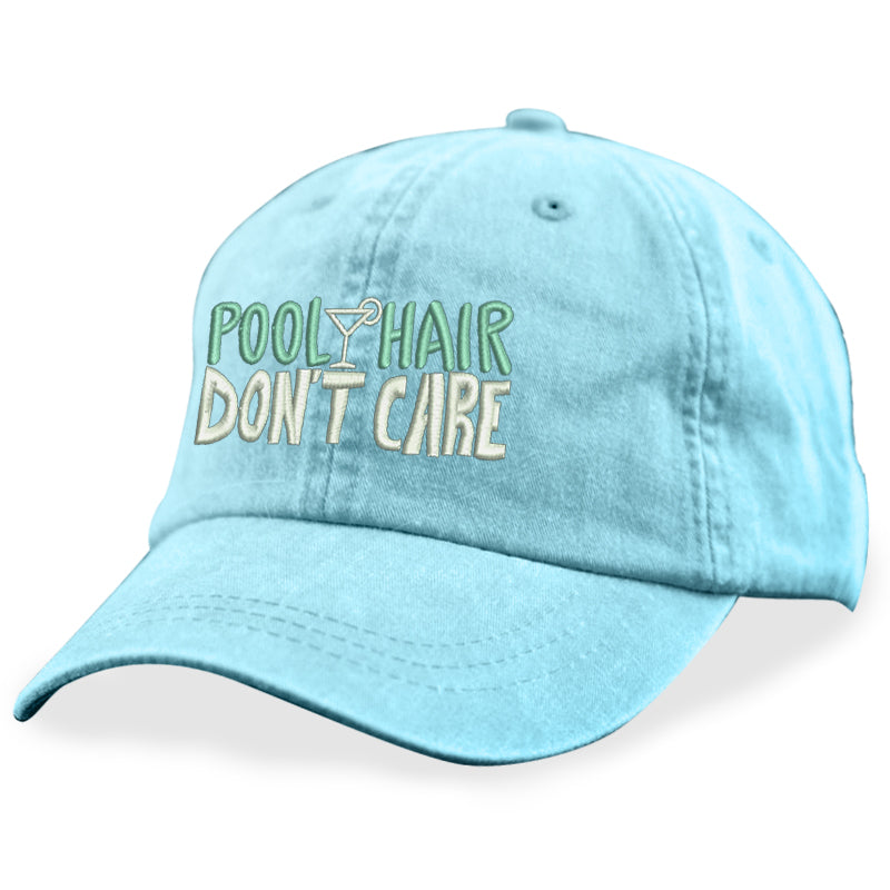 Pool Hair Don't Care Hat