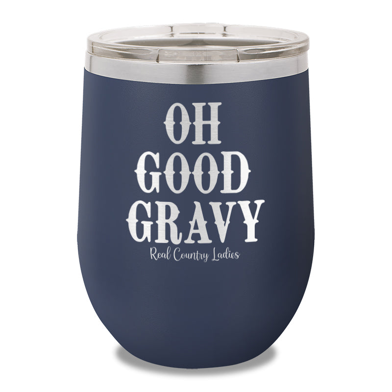 Oh Good Gravy 12oz Stemless Wine Cup