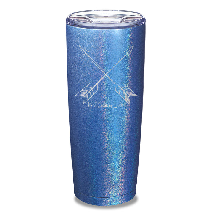 Cute Arrows Laser Etched Tumbler