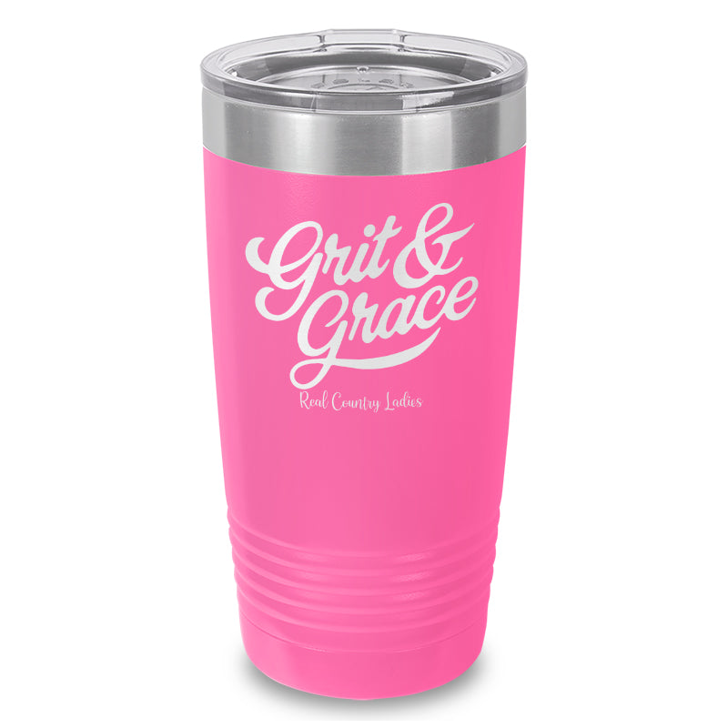 Grit And Grace Laser Etched Tumbler