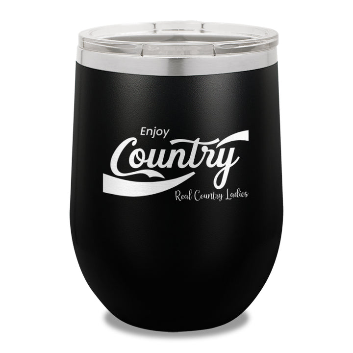 Enjoy Country 12oz Stemless Wine Cup