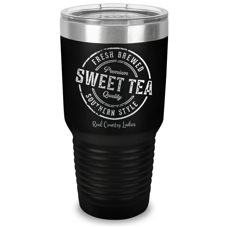 Fresh Brewed Sweet Tea Laser Etched Tumbler