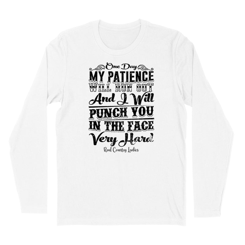 Punch You In The Face Black Print Hoodies & Long Sleeves