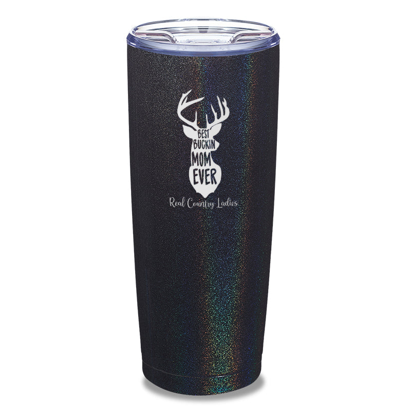 Best Buckin Mom Laser Etched Tumbler