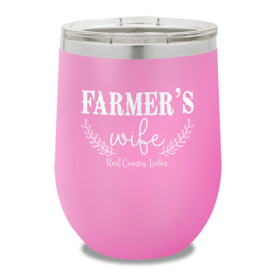 Farmer's Wife 12oz Stemless Wine Cup