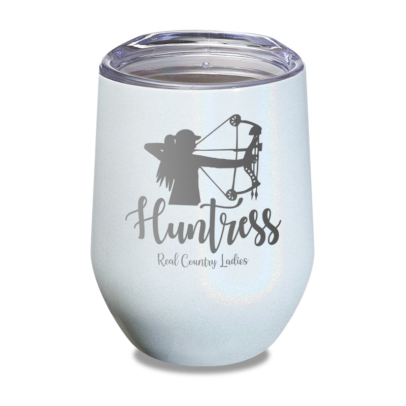 Huntress Bow Laser Etched Tumbler