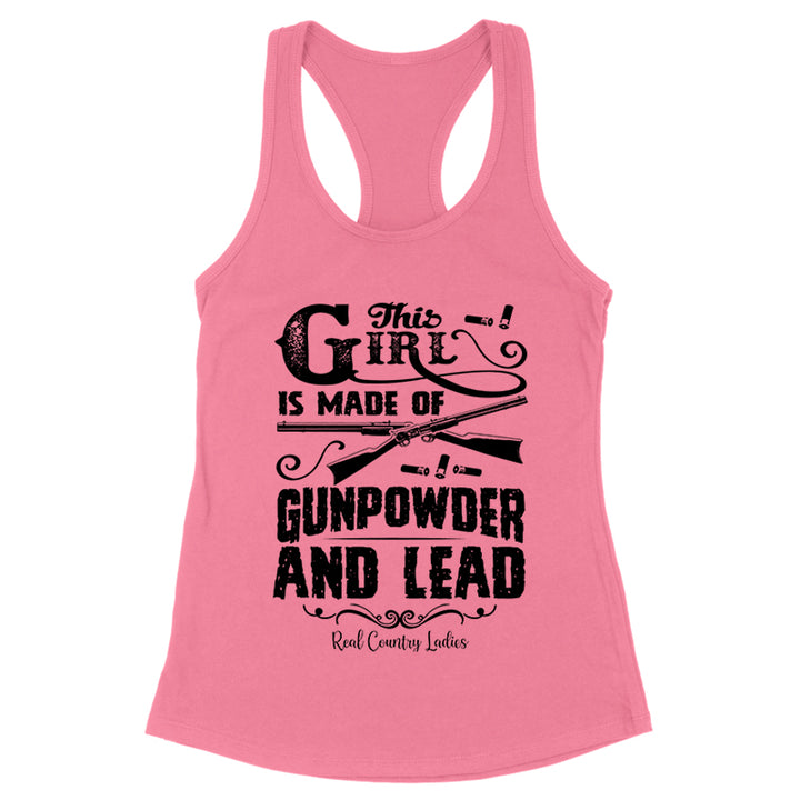 Gunpowder And Lead Black Print Front Apparel