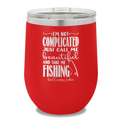 I'm Not Complicated 12oz Stemless Wine Cup