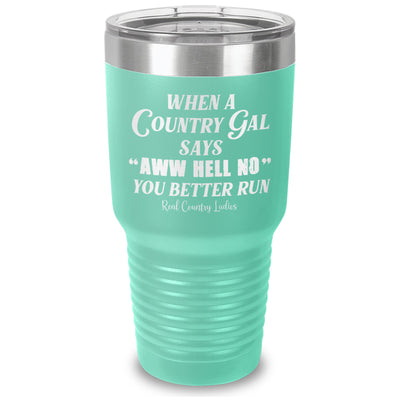 Special | Aww Hell No Laser Etched Tumbler