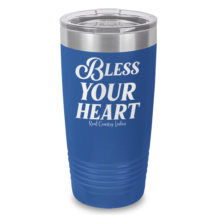 Bless Your Heart Laser Etched Tumbler