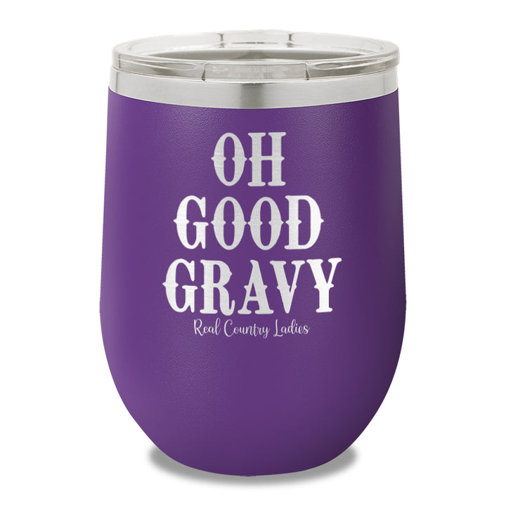 Oh Good Gravy 12oz Stemless Wine Cup