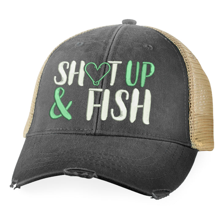 Shut Up And Fish Hat