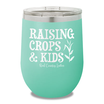 Raising Crops And Kids 12oz Stemless Wine Cup