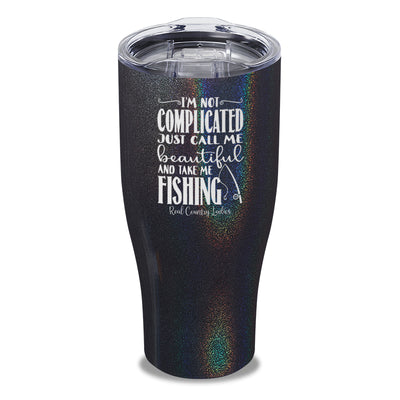 I'm Not Complicated Laser Etched Tumbler