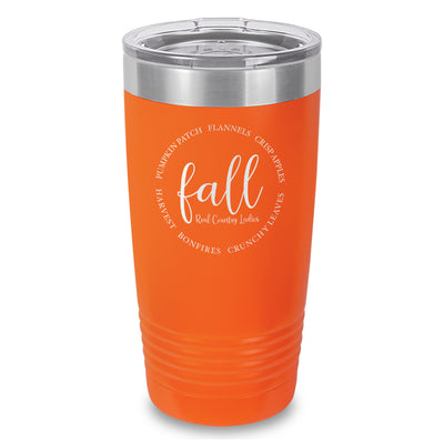 Falling For Deals | Fall Laser Etched Tumbler