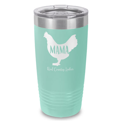 Mama Hen Laser Etched Tumbler